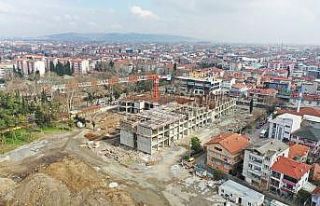 48 derslikli yeni eğitim külliyesi yükseliyor