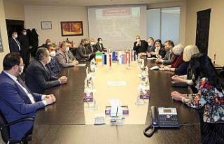 5 ülkenin Büyükelçisinden KAYSO’ya ziyaret