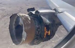 ABD’de yolcu uçağının motoru alev aldı