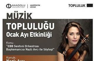 Açıköğretim Sistemi Müzik Topluluğu’nun konuğu...