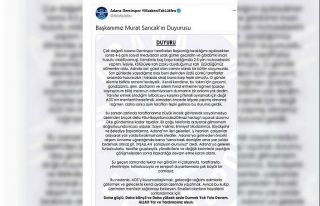 Adana Demispor Başkanı Murat Sancak göreve devam...