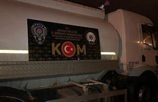 Adana’da 21 bin litre kaçak akaryakıt ele geçirildi