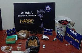 Adana’da uyuşturucu operasyonu