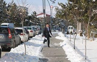 Adaylar ALES’e girebilmek için eksi 18 derecede...