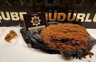 Adıyaman’da 2 kilo 995 gram bonzai ele geçirildi