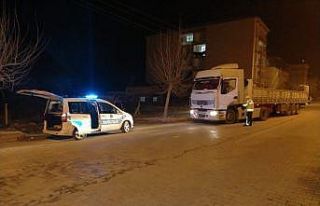 Ağır ticari araçlar denetlendi