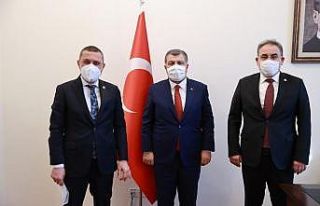 AK Parti Nevşehir milletvekilleri Açıkgöz ve Menekşe,...