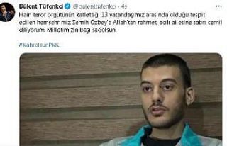 AK Partili Tüfenkci’den teröre lanet