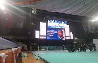 AK Parti’nin Ankara 7. Olağan Kongresi için hazırlıklar...