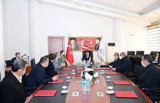 Akçadağ muhtarlarından Başkan Gürkan’a ziyaret