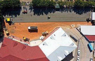 Alanya Belediyesi sıkıştırılmış beton tekniğini...