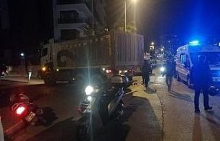 Alanya’da kamyonla motosiklet çarpıştı: 1 ağır...