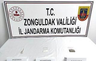 Alaplı’da metamfetamin uyuşturucu ele geçirildi