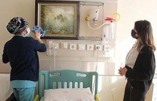 Alaşehir Devlet Hastanesi odaları otel konforunda...