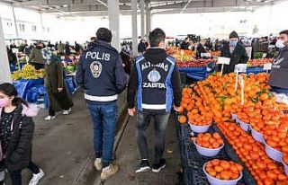 Altındağ semt pazarları sıkı denetim altında