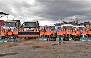 Altınordu Belediyesi kar ile mücadeleye hazır