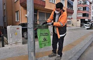 Altınordu’da temassız çöp kutusu dönemi