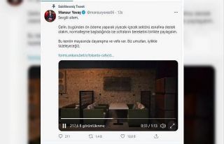 Ankara Büyükşehir Belediyesinde ön sipariş desteği...