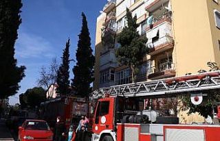 Antalya’da aspiratör yangını korkuttu