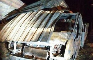 Araklı’da yangın