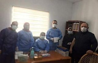 Artvin’de olumsuz hava koşullarına rağmen Covid-19...