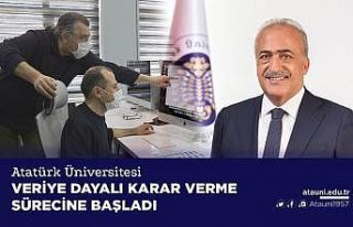 Atatürk Üniversitesi veriye dayalı karar verme...
