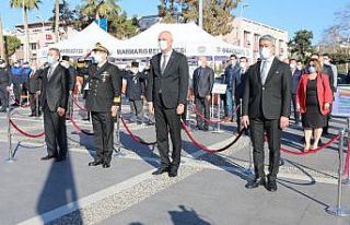 Atatürk’ün Marmaris’e gelişinin 86.yılı törenle...
