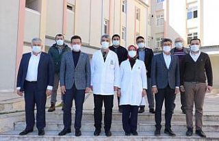 Atay Uslu, Kumluca Hastanesi ek bina inşaatını...