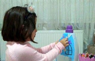 Atıklar minik öğrencilerin ellerinde hayat buluyor