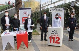 Aydın’da 112 ekipleri, farkındalık oluşturdu