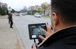 Aydın’da drone destekli trafik denetimi