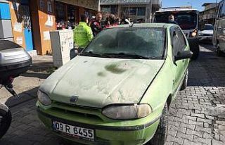 Aydın’da otomobil yangını