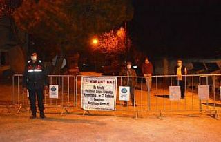Ayvalık’ta iki kırsal mahalleye Covid19 karantinası