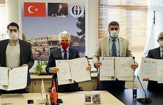 Azez’de kurulacak fakülte için imzalar atıldı