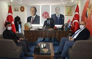 Aziziye Belediye Başkanı Orhan’dan MHP İl Başkanlığı’na...