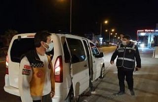 Bafra’da karantinayı ihlal eden şahıs polis ekiplerince...