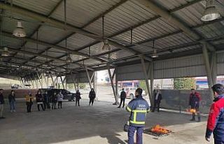 Bahçeşehir görevlileri yangın eğitimi aldı