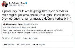 Bakan Koca’dan "orada sevgilisi mi var"...