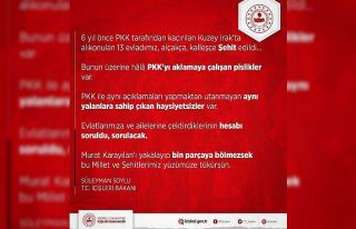 Bakan Soylu: "Murat Karayılan’ı yakalayıp...