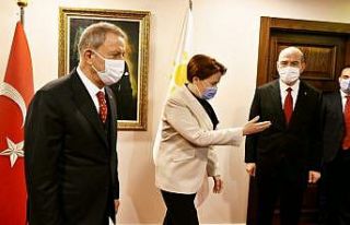 Bakanlar Soylu ve Akar’dan Akşener’e ziyaret