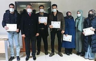 Bakanlıktan Tuşbalı öğretmenlere başarı belgesi