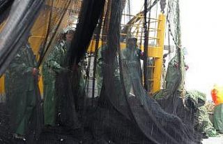 Balıkçının zorlu av mesaisi