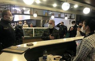 Başakşehir’de salgınla mücadele kapsamında...