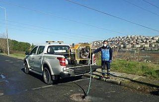 Başakşehir’de sivrinekle mücadele sürüyor