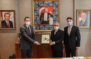 Basın İlan Kurumu’ndan Başkan Işık’a ziyaret