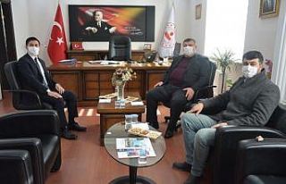 Başkan Alp’ten yeni Kaymakam Başoğlu’na hayırlı...