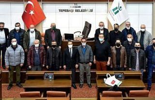 Başkan Ataç hak sahiplerine BAKSAN projesini anlattı