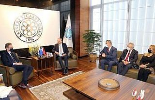 Başkan Büyüksimitci, AB Büyükelçisine Kayseri’nin...