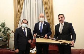 Başkan Çoban’dan Bakan Soylu’ya ziyaret