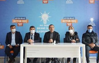 Başkan Dağtekin, Besni teşkilatıyla bir araya...